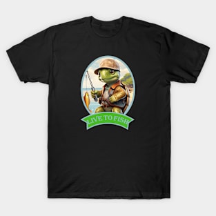 Live To Fish Two T-Shirt